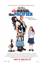 Vin Diesel as the Pacifier