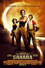 Sahara movie poster