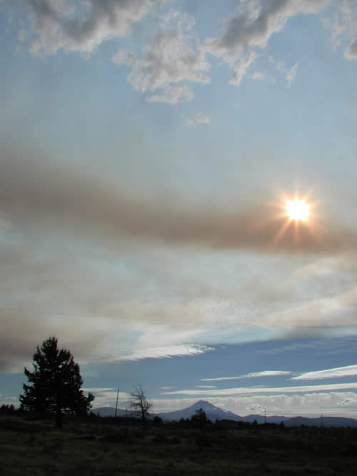 GW Fire near Black Butte