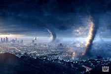 multiple tornadoes ravage Los Angeles