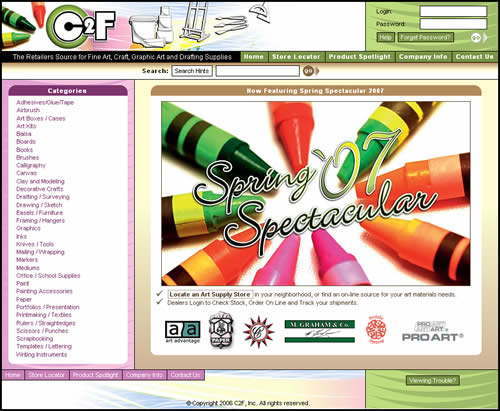 C2F Web Site Spring 2007 Theme
