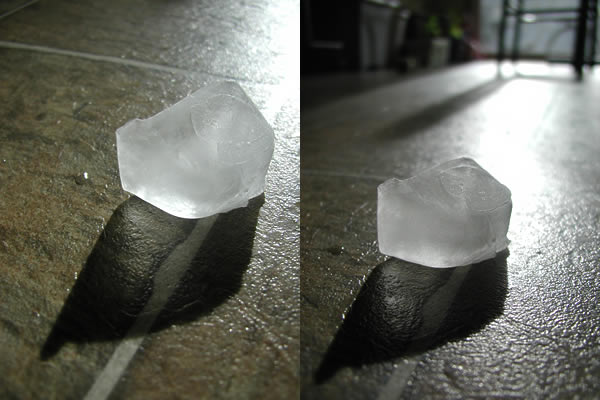 Ice Cube Spill