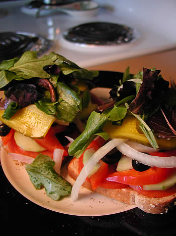 veggie sandwich