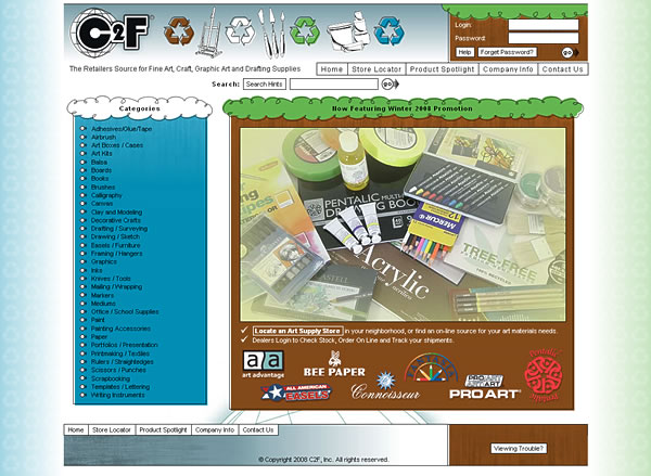 C2F Winter 2008 theme