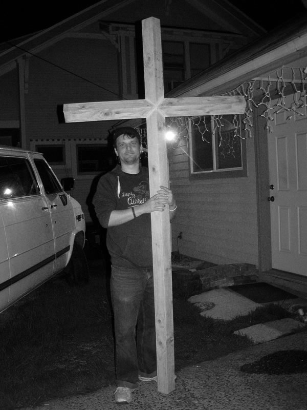 Dad's and my cross